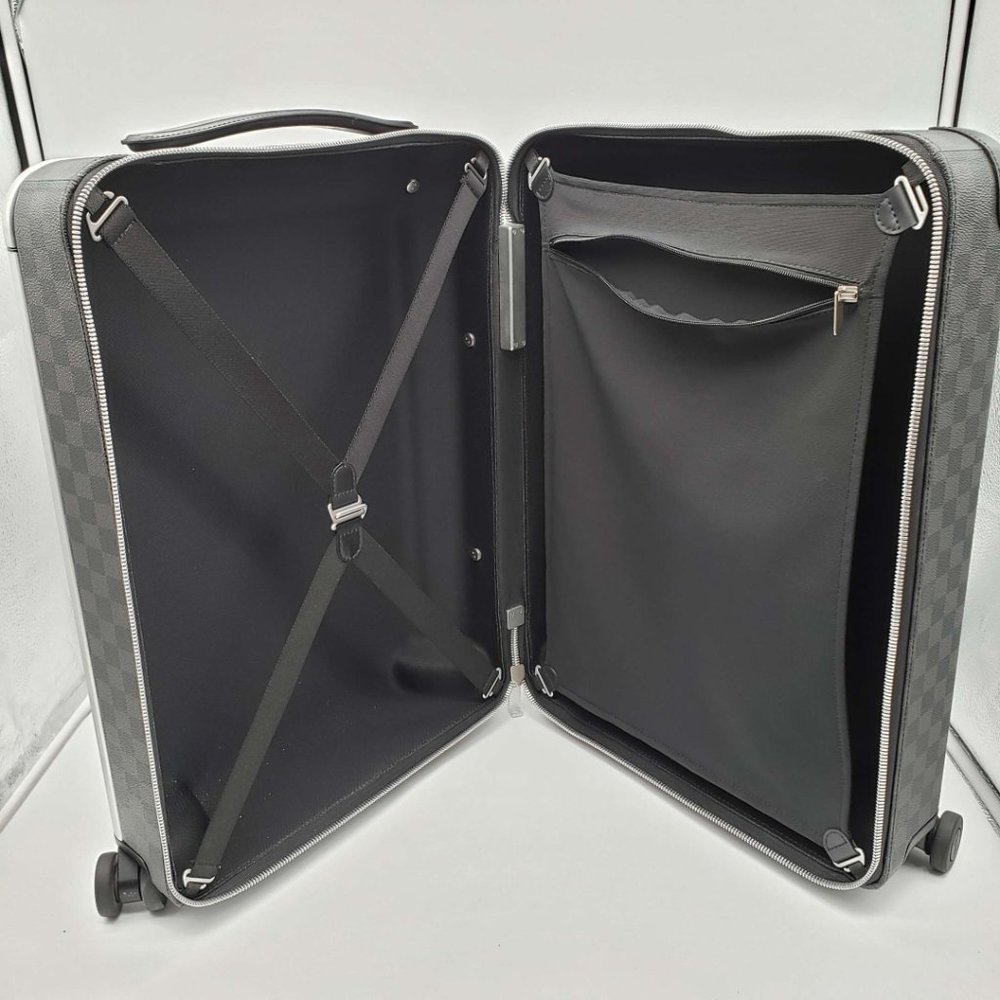 100% Authentic Louis Vuitton Horizon 55 Graphite Travel Luggage Bag - Picture 13 of 16
